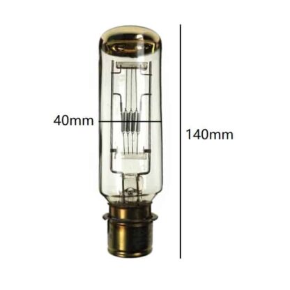 A1/59 240V 1000W DKT Projector Bulb P46S Base - Image 2