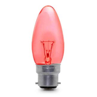 Red Candle General Household Incandescent Light Bulb 240v - BC
