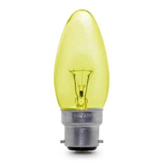 Yellow Candle General Household Incandescent Light Bulb 240v - BC