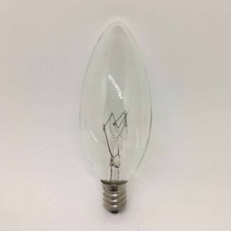 25W Clear Candle Household Incandescent Light Bulb 110V - E12