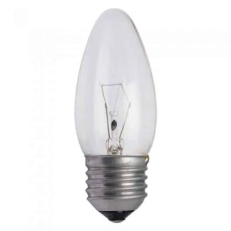 Clear Candle Household Incandescent Light Bulb 240v - ES