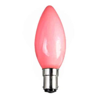 Opaque Red Candle General Household Incandescent Light Bulb 240v - SBC