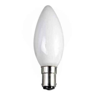 Opal / Pearl / White Candle General Household Incandescent Light Bulb 240v - SBC