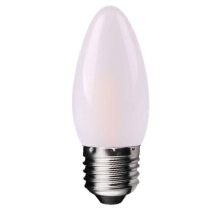 Frosted - Filament LED Candle Household Light Bulb 240v - ES