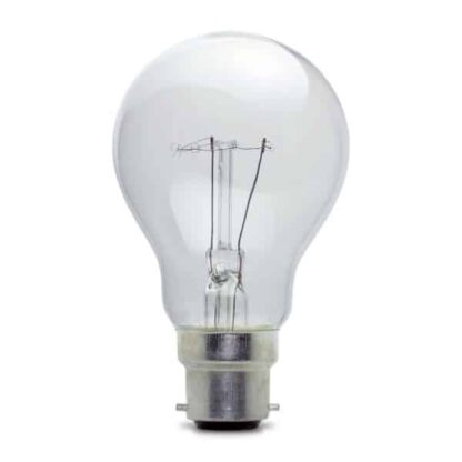 Clear GLS General Household Incandescent Light Bulb 240v - BC