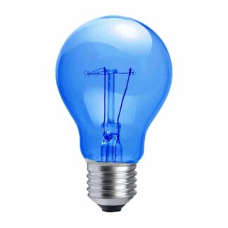 Blue GLS General Household Incandescent Light Bulb 240v - ES