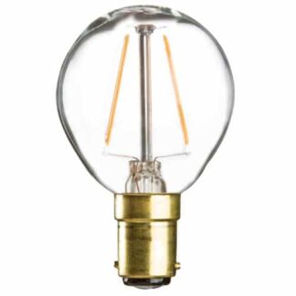 Clear - Filament LED Round Golf Ball Household Light Bulb 4w - SBC