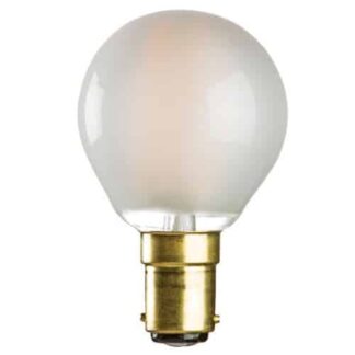 Frosted - Filament LED Round Golf Ball Household Light Bulb 4w - SBC