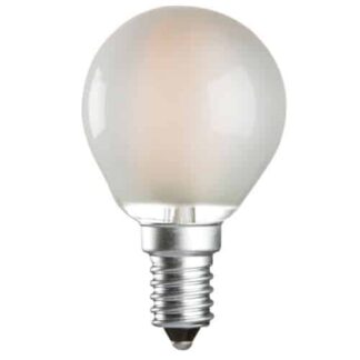 Frosted - Filament LED Round Golf Ball Household Light Bulb 4w - SES
