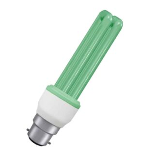 GREEN 11W BC Stick CFL Energy Saving Light Bulb