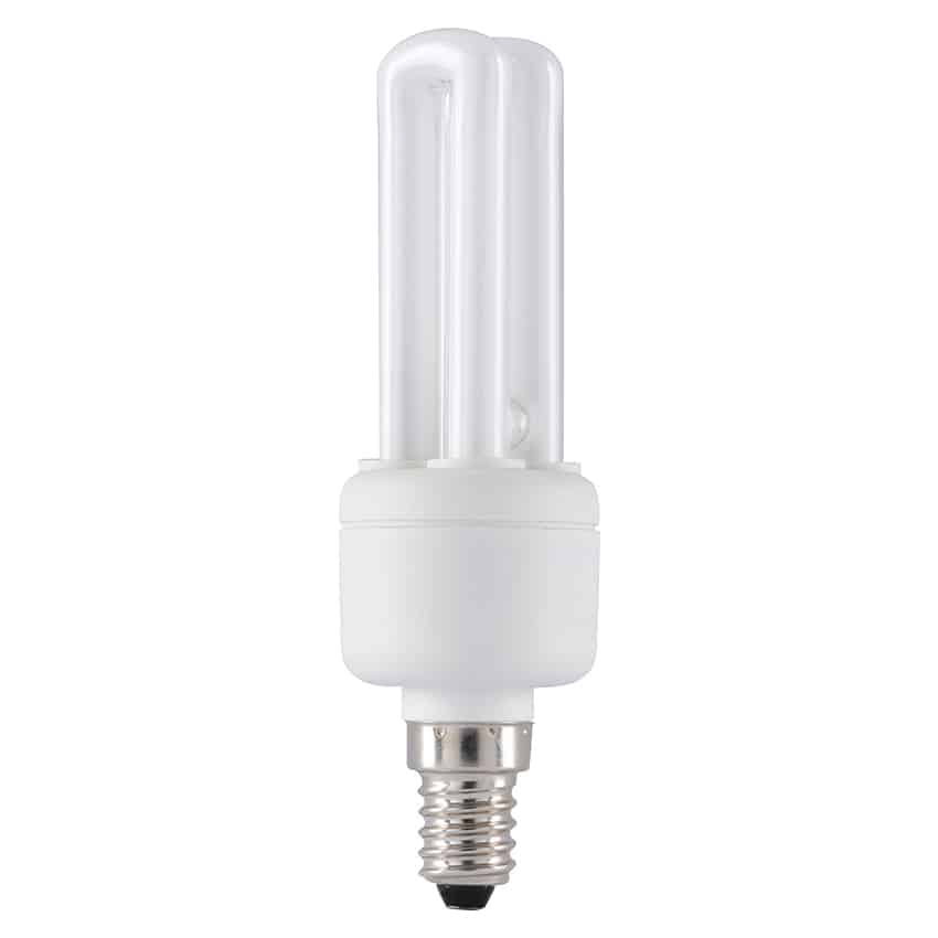 11W SES E14 Stick CFL Energy Saving Light Bulb