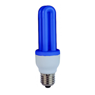 BLUE 11W ES Stick CFL Energy Saving Light Bulb