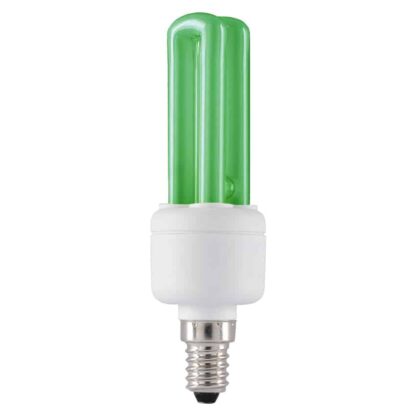 GREEN 11W SES E14 Stick CFL Energy Saving Light Bulb