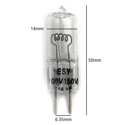 100V 150W ESY GY6.35 Halogen Light Bulb - Image 2