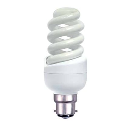 11W BC Spiral CFL Energy Saving Light Bulb