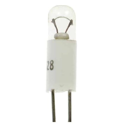 T1 1/4 cm (2.54mm) BI-PINs 4.5mm x 15mm Small Light Bulb (Pack of 5)