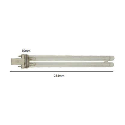 11W PLS UV Clear Germicidal Bulb for Water Pond Tank Filter 234mm - Image 2