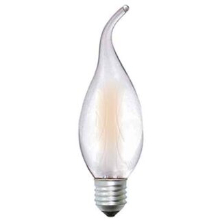 Frosted Flame Tip - Filament LED Candle Household Light Bulb 240v - ES