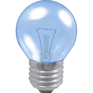 Blue 15W Golf Ball Incandescent Light Bulb 240V - ES