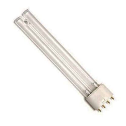 18W PLL UV Clear Germicidal Bulb for Water Pond Tank Filter Twin Tab 220mm