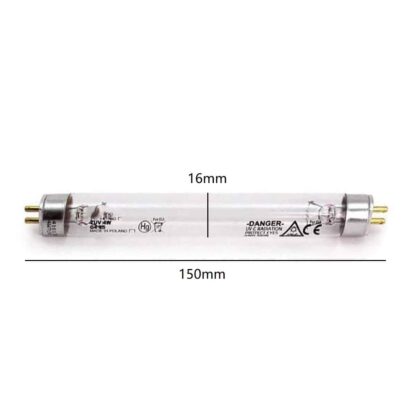 4W UV Clear Germicidal Linear Tube for Water Pond Tank Filter 150mm - Image 2