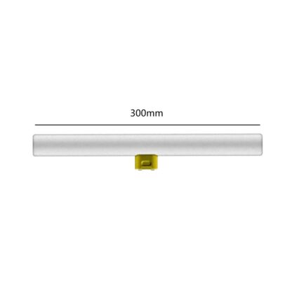 LED 3.2W Architectural Light Tube S14D Single Oval Connector Double Pin Warm White 300mm Strip Light - Image 2