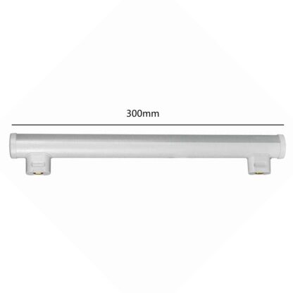 LED 3.5W Architectural Light Tube S14S Double Oval Connector Single Pin Warm White 300mm Strip Light - Image 2