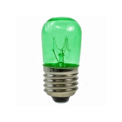 15W ES Pygmy Light Bulb 240V Screw E27 Translucent Green