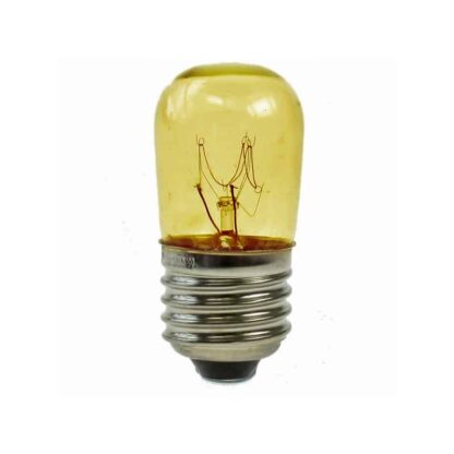 15W ES Pygmy Light Bulb 240V Screw E27 Translucent Yellow