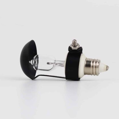 24V 50W E11 Halogen Black Umbrella Light Bulb Professional Lamp - Image 2