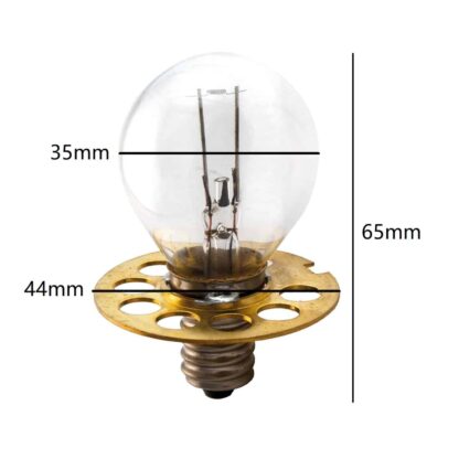 6V 4.5A 27W P44S Haag Streit Professional Slit Light Lamp 35mm Bulb - Image 2