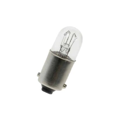 12V 1.2W 100ma 9mm x 23mm BA9S Small Light Bulb (Pack of 5)