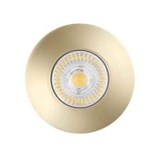 Bell Fixed Fire Rated MV/LV Downlight Brass