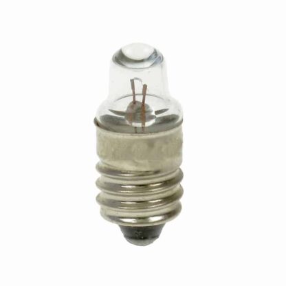 2.23V 270MA E10 Lens End Light Bulb 9mm X 24mm (Pack of 5)