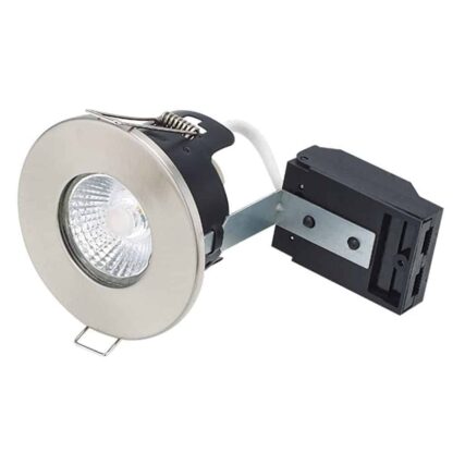 Bell Fixed Fire Rated MV/LV Downlight Brass - Image 2
