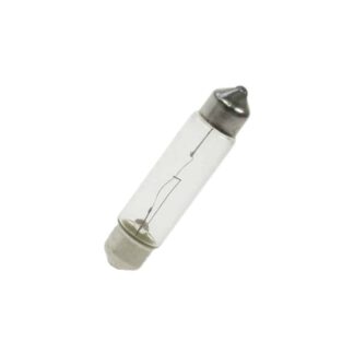 10mm x 44mm Festoon Lamp Light Bulbs (Pack of 5)