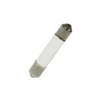 6mm x 31mm Frosted Festoon Lamp Light Bulbs (Pack of 5)