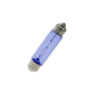 11mm x 44mm Blue Festoon Lamp Light Bulbs (Pack of 5)
