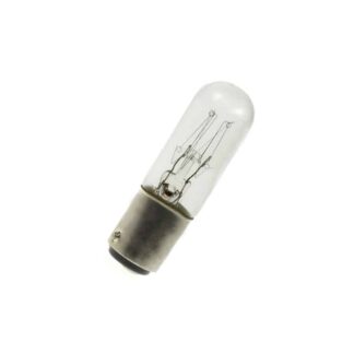 16mm x 54mm BA15D SBC Small Lamp Light Bulbs (Pack of 5)