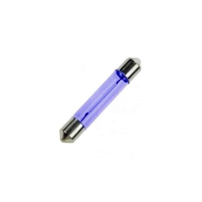 6mm x 36mm Blue Festoon Lamp Light Bulbs (Pack of 5)