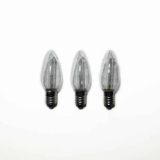 2.4V 0.24W Premier RLC246 Pack of 3 Replacement Light Bulbs E10 Base Christmas
