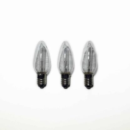 2.4V 0.24W Premier RLC246 Pack of 3 Replacement Light Bulbs E10 Base Christmas