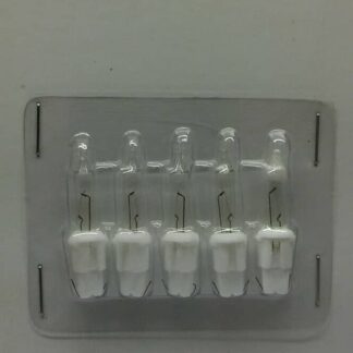 12V 0.84W Premier RBL20PW Pack of 5 Clear Replacement Light Bulbs Push in Base Christmas