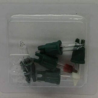 2.5V 0.33W Premier RBLC100FL Pack of 5 Replacement Light Bulbs Push in Base Christmas