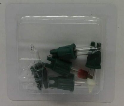 2.5V 0.33W Premier RBLC100FL Pack of 5 Replacement Light Bulbs Push in Base Christmas
