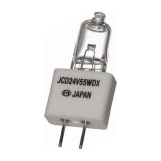 JCD24V55WDX Search Lamp Light Bulb 24V 55W GZ6.35