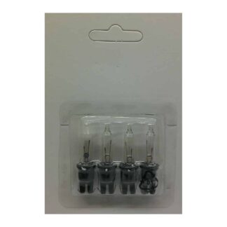 12V 1.1W Premier RB20 Pack of 4 Replacement Light Bulbs Push in Base Christmas