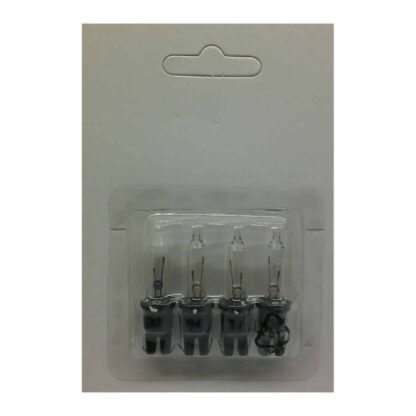 12V 1.1W Premier RB20 Pack of 4 Replacement Light Bulbs Push in Base Christmas