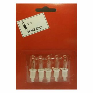 14V 0.94W Premier RLY1409 Pack of 5 Replacement Light Bulbs Push in Base Christmas