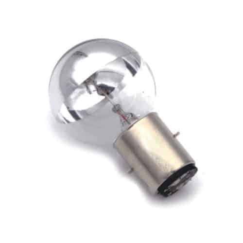 24V 25W BA20D 585E Crown Silver Top Professional Light Bulb Lamp